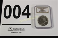 1993-P Jefferson Silver Dollar MS70