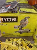 RYOBI corded 10" compound miter saw w/ LED