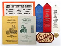 1956 Motorcycle Races Daytona Beach Program, 1957