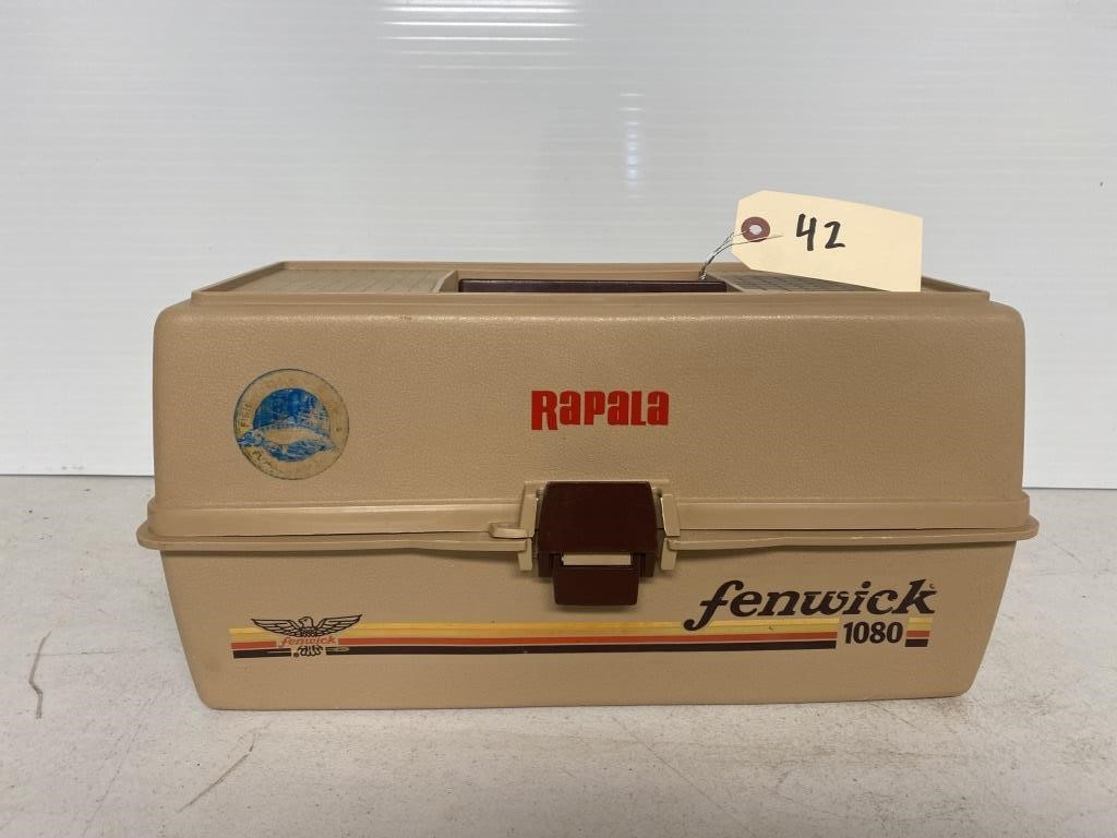 Fenwick 1080 tackle box.