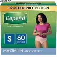 Depend Fit-flex Underwear For Women Maximum