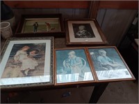 Early framed pictures
