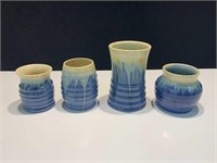 4 X REMUED POTTERY PIECES