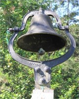 Cast Iron Dinner Bell by Crystal Metal Co.