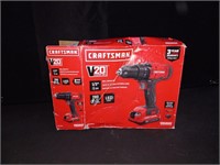 Craftsman  20v  1/2" drill/driver kit