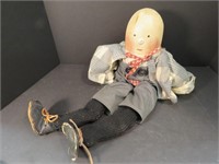 Folk Art Doll representing Humpty dumpty