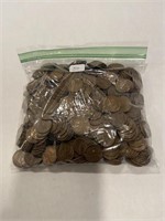 (500) Wheat Pennies