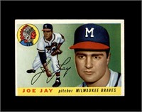 1955 Topps #134 Joe Jay EX to EX-MT+