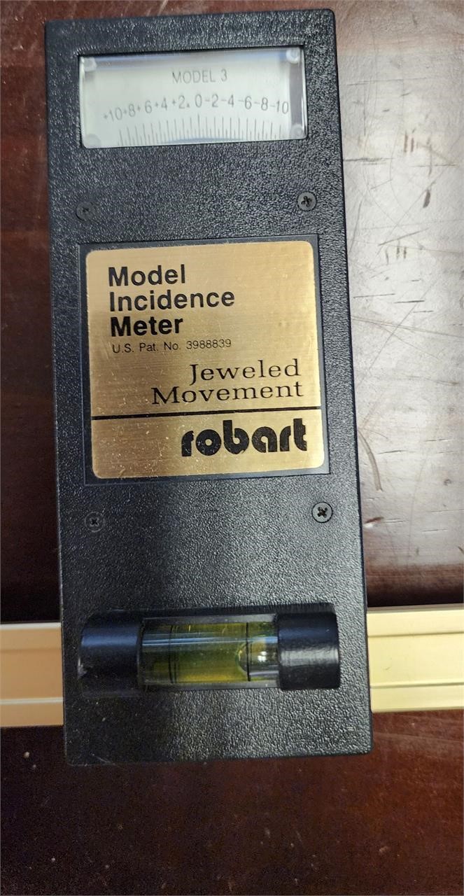 2 Robart Incidence Meter Jeweled Movement