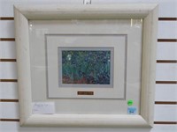 FRAMED & DOUBLE MATTED VINCENT VAN GOGH REPRODUCTI