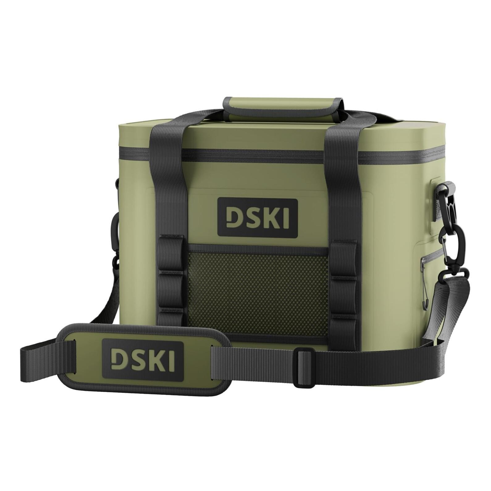 DSKI 34-Can Soft-Sided Cooler - Collapsible, Leak-