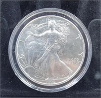 1992 1 oz. Silver American Eagle dollar