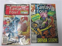 6 FANTASTIC FOUR COMICBOOKS-1988