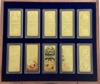 (10) 1oz MONEY BARS COLLECTION