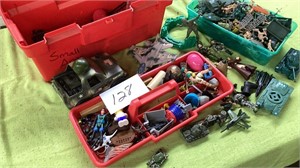Lot kid’s Army toys