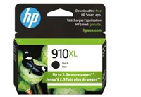 HP 910XL High Yield Black Original Ink Cartridge,