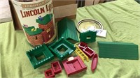 Lincoln Logs Frontier Fort. Few pieces are