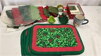 Assorted Christmas Items for Dining + Kitchen