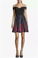 $239 Size 2 Xscape Off Shoulder Dress