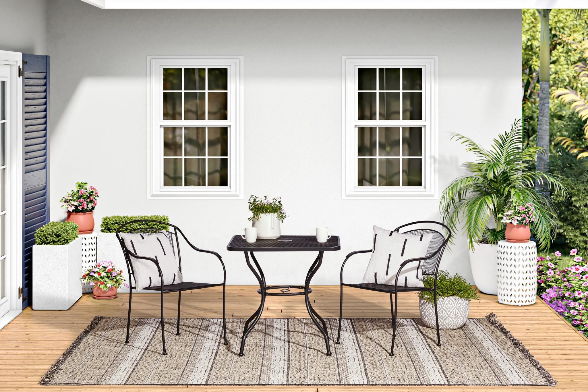 $148  Style Selections Square Outdoor Bistro Table