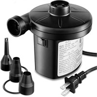 Electric Air Pump, Portable Quick-Fill Air Pump wi