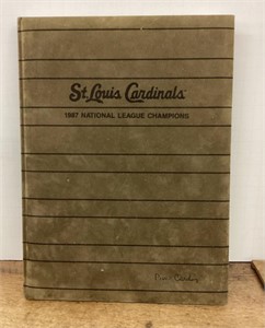1988 St. Louis Cardinals calendar book