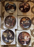 7 Norman Rockwell Light Campaign Series Plates