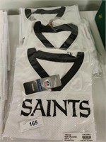 3 new youth Saints jerseys, size L