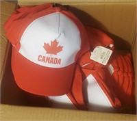 NEW Lot of 20 Canada Baseball caps
