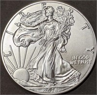 2016 1 oz American Silver eagle Brilliant