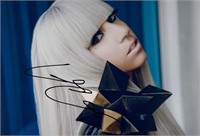 Autograph COA Lady Lady Gaga Photo
