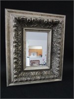 Wooden Framed Mirror 11.5"H x 10.5"W x 2"D