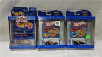 3 nib hotwheels