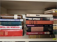 Shelf of Books (Military, War, Etc)