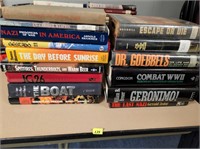 Shelf of Books (Military,War, WWII)
