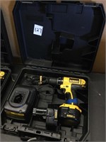Dewalt Drill 12V w/ case, charger, two batteries