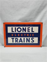 Lionel Trains Advertising Sign