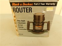 Black and Decker router  Tested