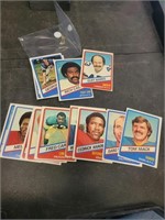 Lot of Vintage 1976 Football Cards