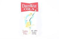 Diet Way Cola Vacuform Sign
