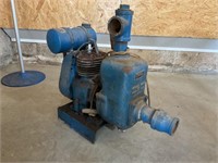 Antique gas powered water pump Jacuzzi Brothers