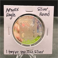 APMEX Eagle Silver Round
