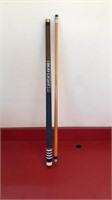 2 piece Bud Light Beer pool cue approx 19oz