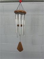 Weatherland Aluminum And Wooden Wind Chime