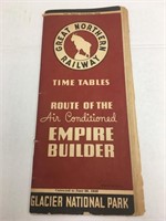 Time Table - Great Northern Railway (1946)