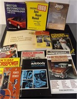 Vintage Auto Repair Manuals