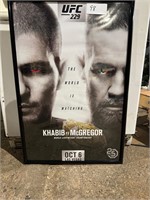 UFC 229 Khabib VS Mcgregor fight poster