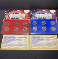 2009 D&P State Quarter Mint Sets
