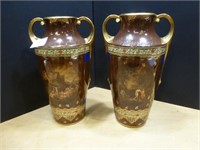 Czechoslovakia Vases - Numbered, 11"H