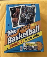 Topps 1992-93 Series 2 NBA Sealed Box
